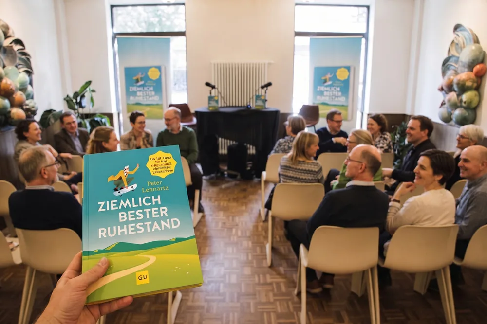 Ziemlich Bester Ruhestand book launch in Berlin