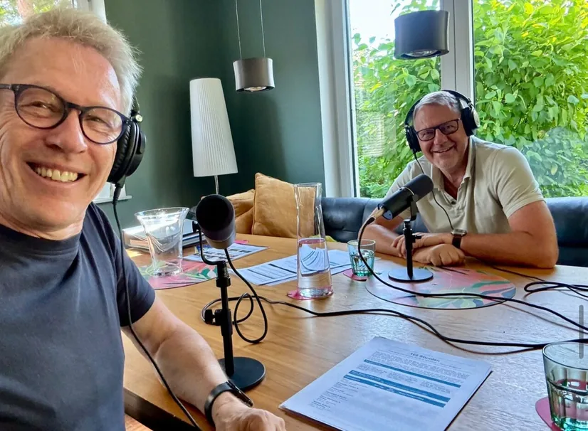 Grabación del podcast Ziemlich Bester Ruhestand